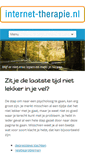 Mobile Screenshot of internet-therapie.nl